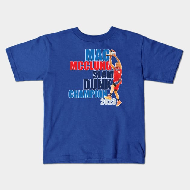 Slam Dunk Champion Kids T-Shirt by Nagorniak